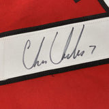 Autographed/Signed Chris Chelios Chicago Red Hockey Jersey JSA COA