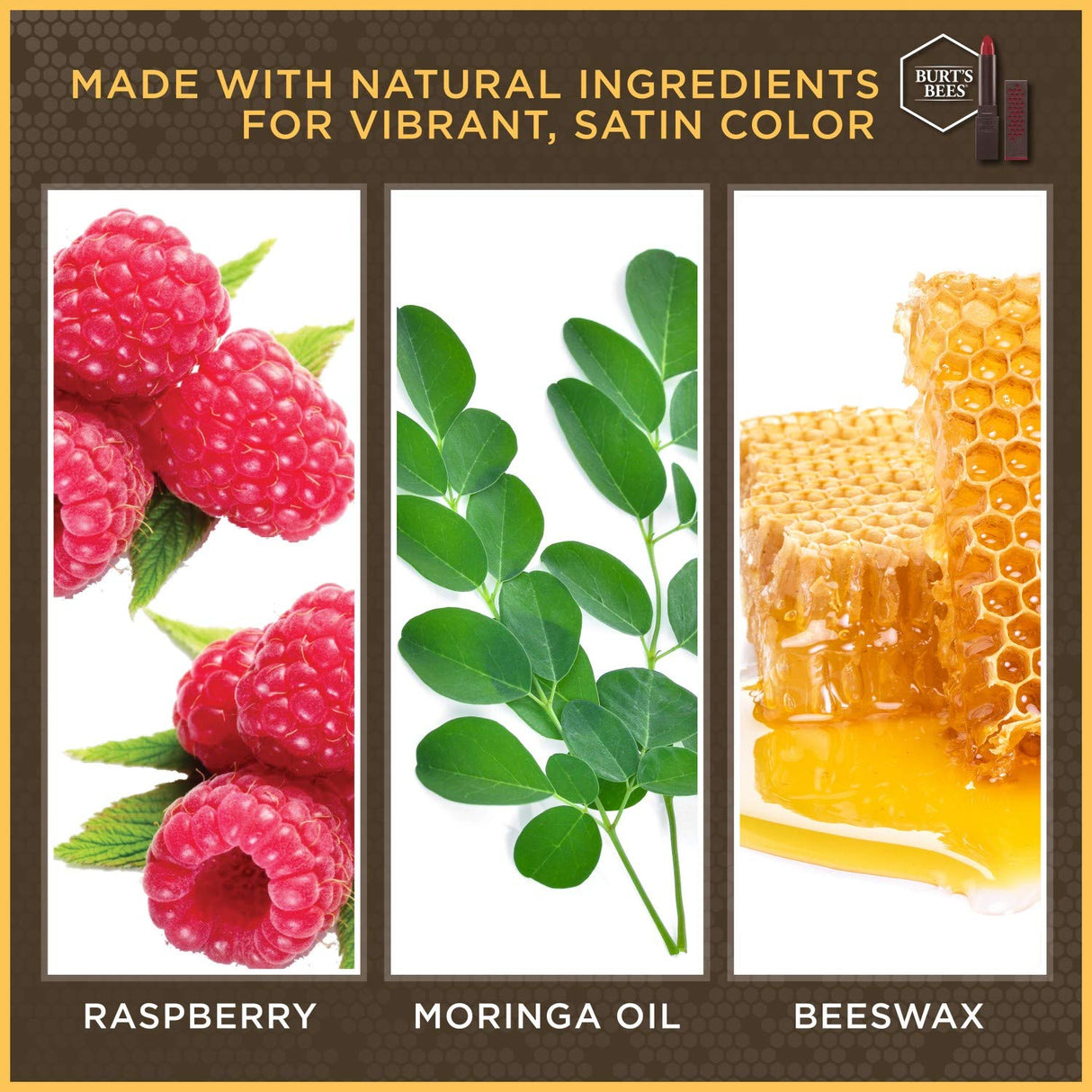 BURTS BEES 100% Natural Moisturizing Lipstick