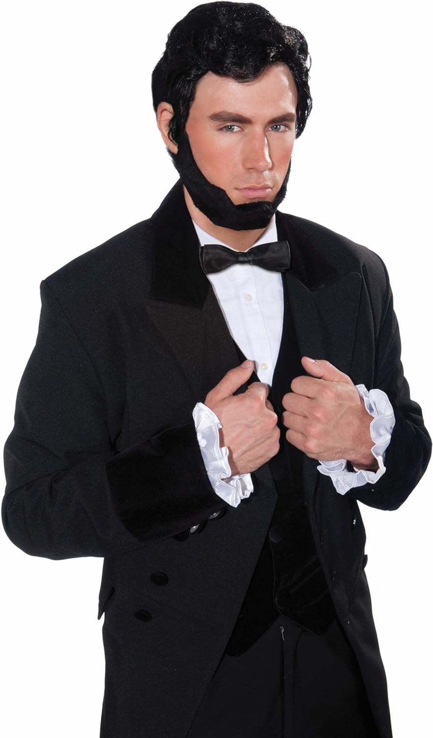 Adults Abraham Lincoln Wig & Beard Set