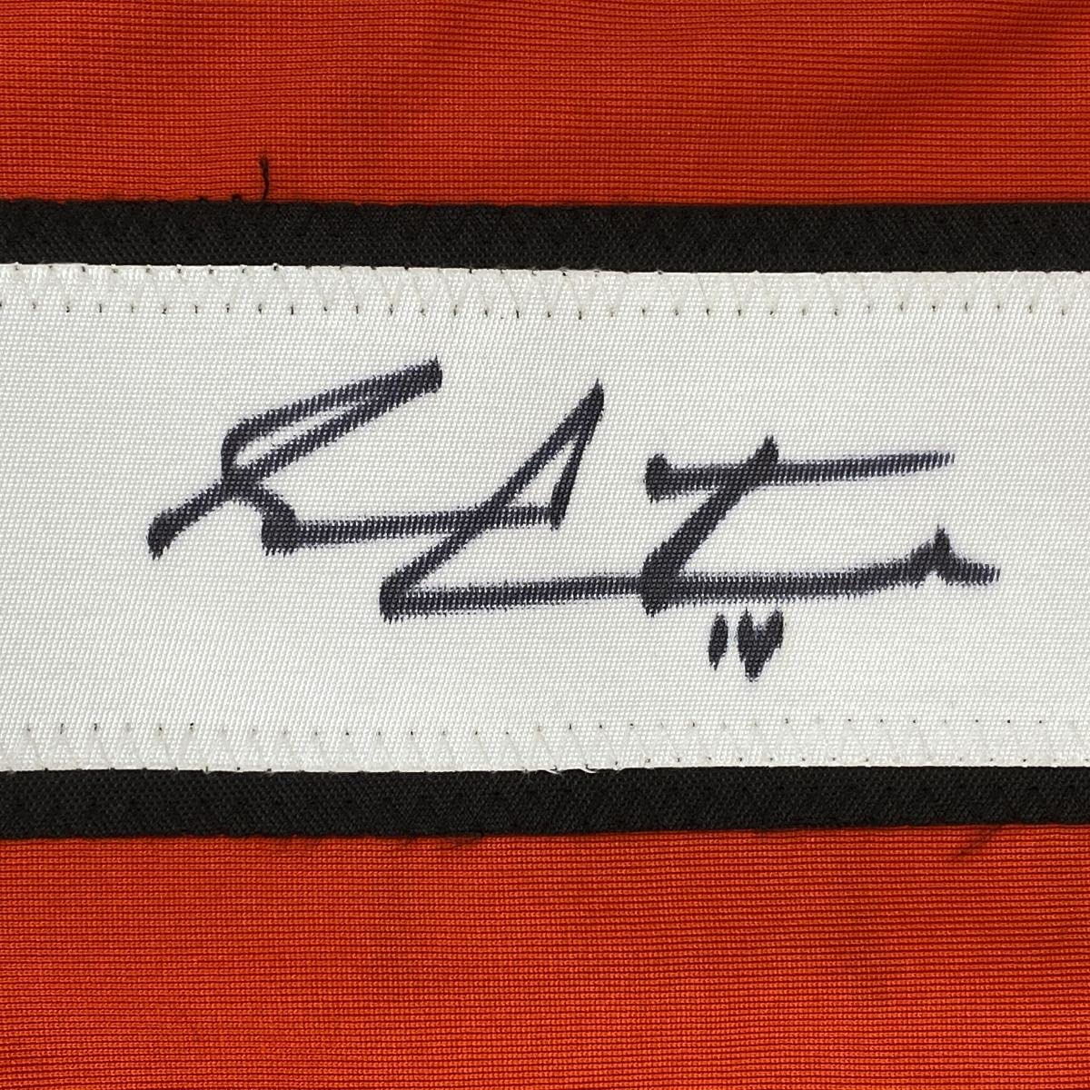 Camiseta de hockey naranja de Filadelfia autografiada/firmada por Sean Couturier (JSA COA)