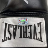 Guante de boxeo Everlast negro autografiado/firmado de Mike Tyson, holograma del atleta, COA