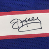 Autographed/Signed Jim Kelly Buffalo Blue Football Jersey JSA COA