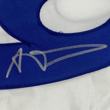 Camiseta de fútbol blanca autografiada/firmada de Aaron Donald Los Ángeles LA JSA COA