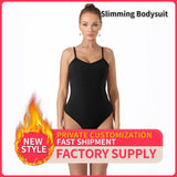 Women's Fashion Simple Solid Color Bodysuit - Lootquake