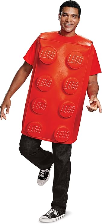 Adults Red Lego Brick Costume