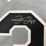 Camiseta de béisbol gris de Chicago autografiada/firmada por Frank Thomas JSA COA