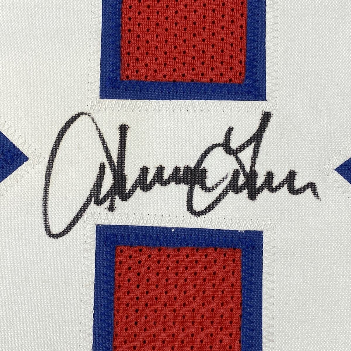 Autographed/Signed Irving Fryar New England Red Football Jersey JSA COA