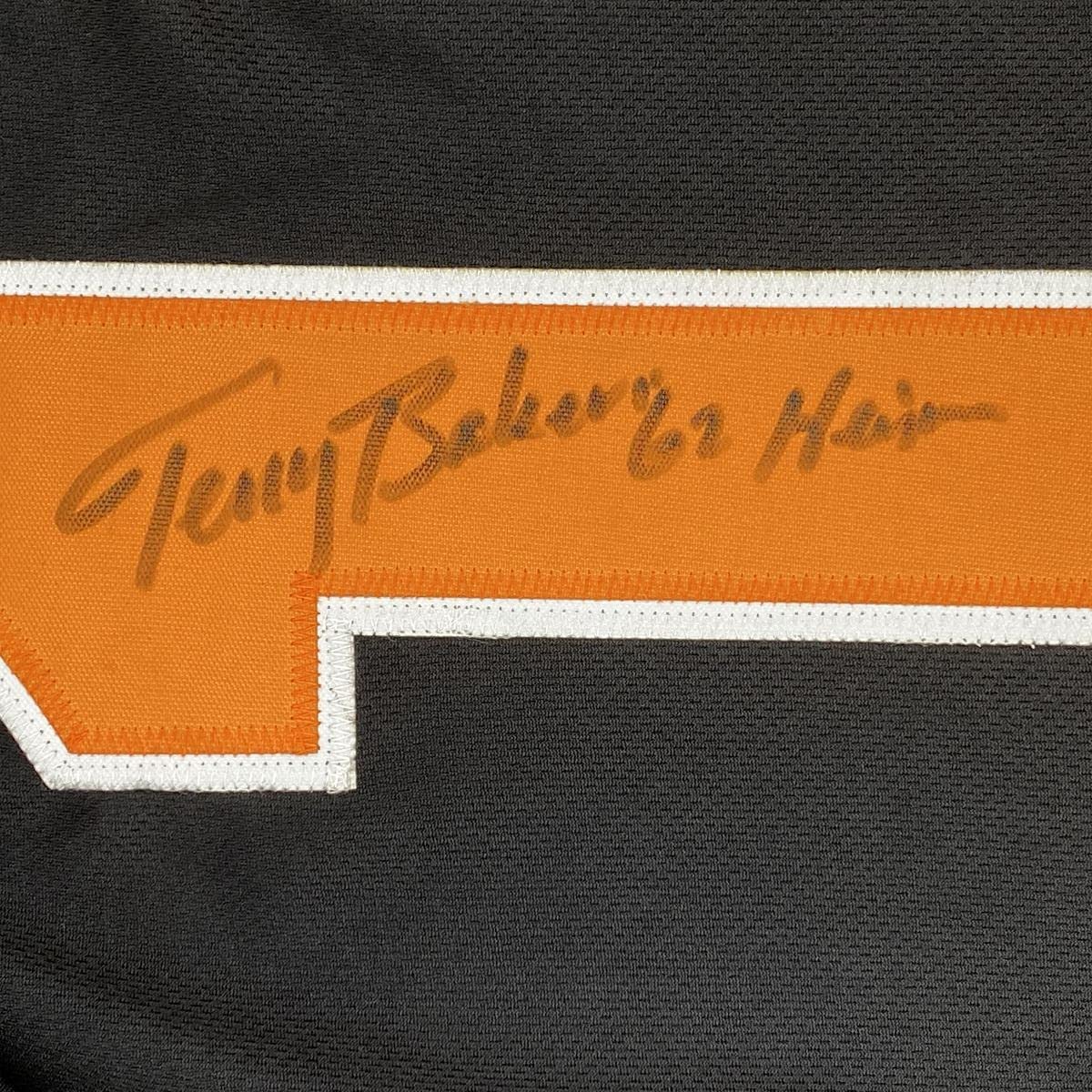 Autographed/Signed Terry Baker Heisman 62 Oregon State Black College Football Jersey PSA/DNA COA