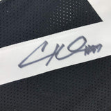 Camiseta de fútbol americano negra de Pittsburgh autografiada/firmada por Cameron Cam Heyward (JSA COA)