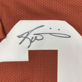 Camiseta de fútbol americano universitario de Texas naranja autografiada/firmada por Ricky Williams (JSA COA)