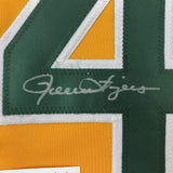Camiseta de béisbol amarilla de Oakland autografiada y firmada por Rollie Fingers (JSA COA)