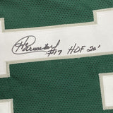 Autographed/Signed Harold Carmichael HOF 20 Philadelphia Green Football Jersey JSA COA