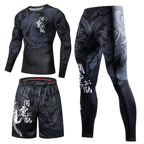 Men's Sweat-absorbent Quick-drying Fitness Suit - Lootquake