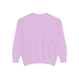 Customizable Unisex Garment-Dyed Sweatshirt, Personalized Gift, Cozy Streetwear, Casual Outfit, Unique Design Sweatshirt