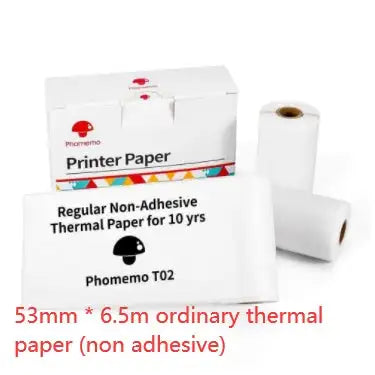 Portable Mini Printer for Students and Hobbyists, Bluetooth Thermal Label Printer