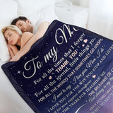 Cozy Blanket Gift - Soft, Funny, and Heartwarming Birthday Present for Mom, Daughter's Thoughtful Mother's Day, Christmas, and Birthday Gift Idea for Mothers
