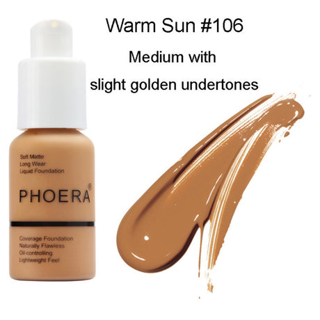 Explosive Press Type Oil Control Natural Color Matte Concealer Foundation Cream - Lootquake