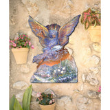 Ángel de nieve para puerta, decoración navideña de Josephine Wall - Decoración navideña - 842131H-JW