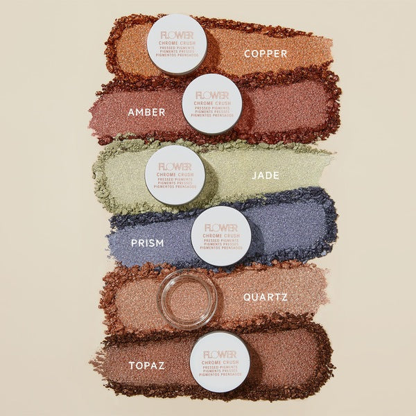 FLOWER Beauty Chrome Crush Pressed Pigments
