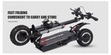 Top Ranking 11 Inch Wide Tire Two Wheel Electric Scooter 3000 Watt Dual Motor Powerful Power  Electric Scooter