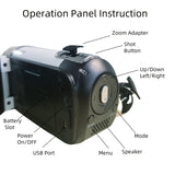 1080P Portable Digital Camcorder, Rotate Screen Digital Camera With Rechargeable Battery And 32G Memory Card Support Selfie, Suitable For Travel Photograph And Friend Gathering And Growth Recording