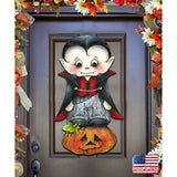 Dracula Halloween Door Decor by Jamie Mills-Price - Thanksgiving Halloween Decor - 8457401H