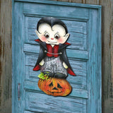 Dracula Halloween Door Decor by Jamie Mills-Price - Thanksgiving Halloween Decor - 8457401H