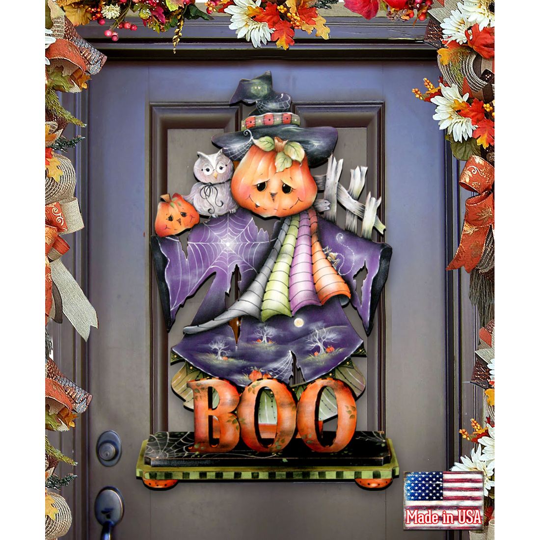 Decoración de puerta de Halloween "This Boos for You" de Jamie Mills-Price - Decoración de Halloween para Acción de Gracias - 8457407H