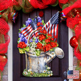 Celebrating the American Freedom Door Decor by Gelsinger - American Christmas Decor - 8461040H-1711