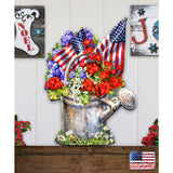 Celebrating the American Freedom Door Decor by Gelsinger - American Christmas Decor - 8461040H-1711