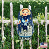 Muñeca rusa de ángeles voladores para puerta, de G. DeBrekht - Decoración navideña - 8115941H