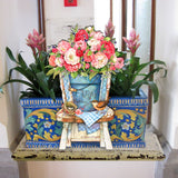 Peony Bouquet Easter Door Dcor by Susan Winget - Easter Spring Decoration - 8471302H-SW