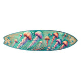 Jellyfish Surfboard Wall Art – Handcrafted Underwater Coastal Decor by G.DeBrekht – Ocean-Inspired Wooden Accent for Indoor & Outdoor – 8490153HS