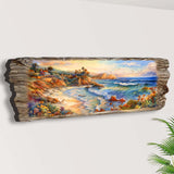 Coastal View Wooden Wall Art by G. DeBrekht Coastal Décor - 8491101W