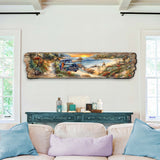 Coastal Sunrise Wooden Wall Art by G. DeBrekht Coastal Décor - 8491111W