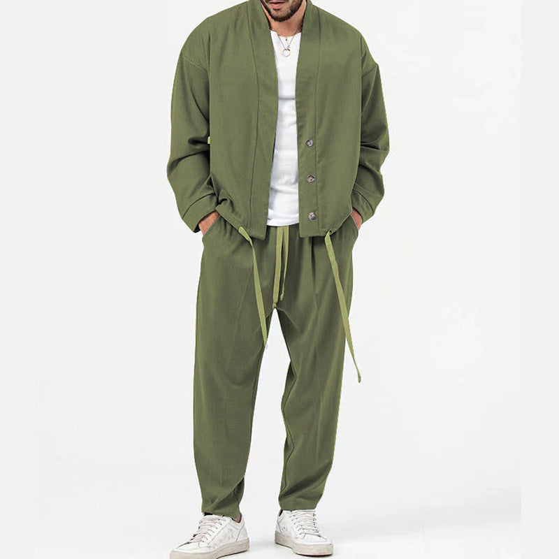 Fashion Men's Korean Style Small Business Suit Coat - Lootquake