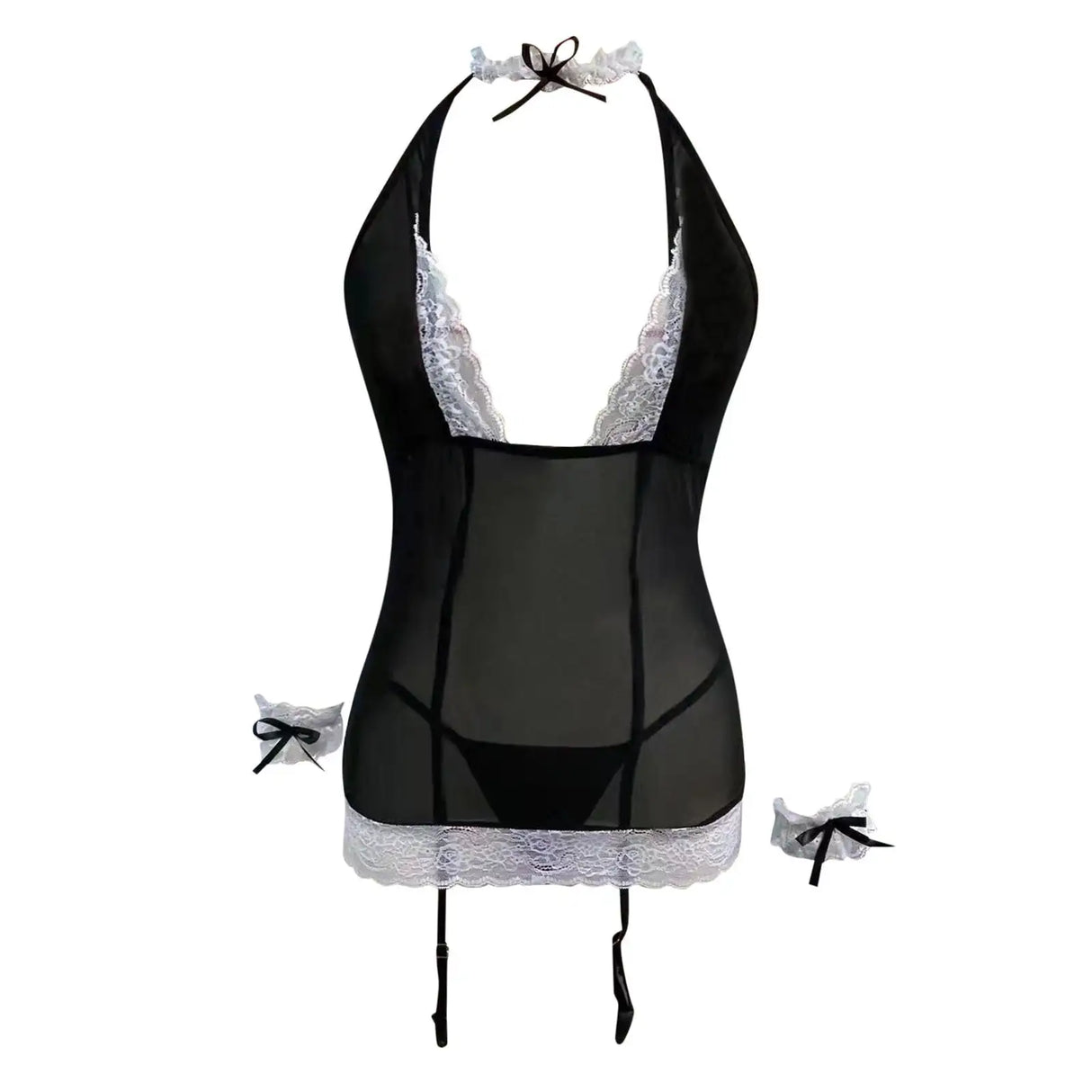Fashion Lace Lingerie Underwear Pajamas Underwire - Lootquake