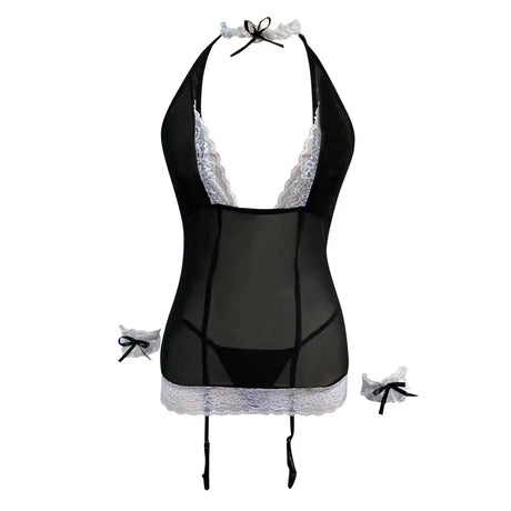 Fashion Lace Lingerie Underwear Pajamas Underwire - Lootquake