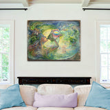 Call of the Sea Fantasy Wooden Wall Art by Josephine Wall - Fantasy Décor - 852129-JW