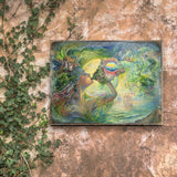 Call of the Sea Fantasy Wooden Wall Art by Josephine Wall - Fantasy Décor - 852129-JW