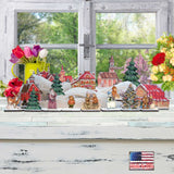 Old World Christmas Village Décorative Set of 19 by G. DeBrekht - Christmas Décor - 852710-S19