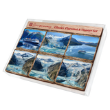 Cruise Ship Wooden Cork Placemat and Coasters Gift Set of 7 by Nature Wonders Nature Wildlife Décor  - 85410C-S7