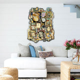 Arte de pared caprichoso "Dictando la hora" de Laura Seeley - Decoración infantil Love Family - 8513014-LS