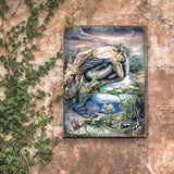 Mer Angel Fantasy Wooden Wall Art by Josephine Wall - Fantasy Decor - 852181-JW
