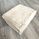 Tapis de couchage en polaire Sherpa ultra doux pour toutes races et tailles, couverture chaude et apaisante pour chien - Lavable en machine