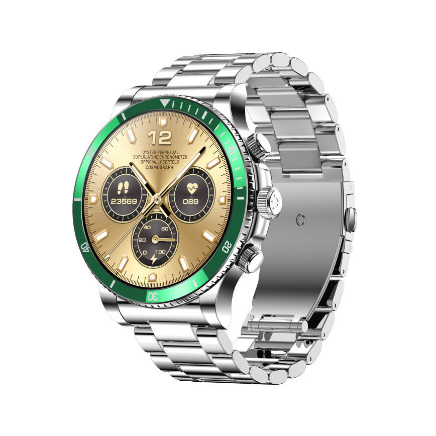 Bluetooth Sport Watch: HR, BP, Step Count