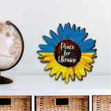 Pieza para colgador de puerta de girasol de Ucrania - Decoración Internacional - 8187125H