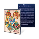 The Enchanted Nutcracker Suite Wooden Ornaments Set of 12 by G. DeBrekht - Christmas Décor - 8610103-S12