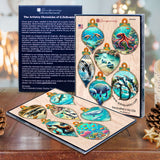 Ocean & Marine Life Wooden Christmas Ornaments Set of 12 – Handcrafted Coastal Décor by G.DeBrekht - 8610105-S12