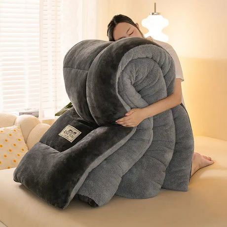 Winter Thermal Coral Fleece Blanket Duvet - Lootquake